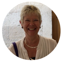 Helene Rioux, School on Wheels Tutor of the Month
